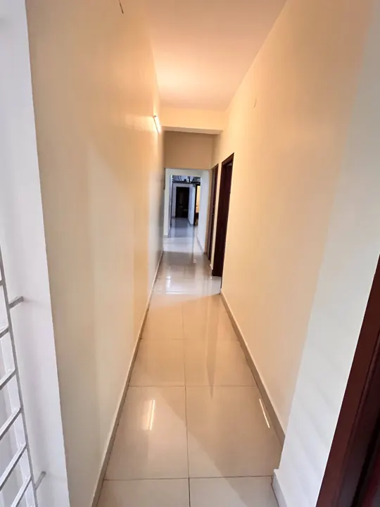 Hallway, stairs and lobby at 7 Hills Service Apartments