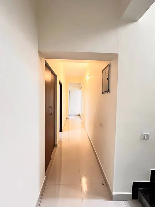 Hallway, stairs and lobby at 7 Hills Service Apartments